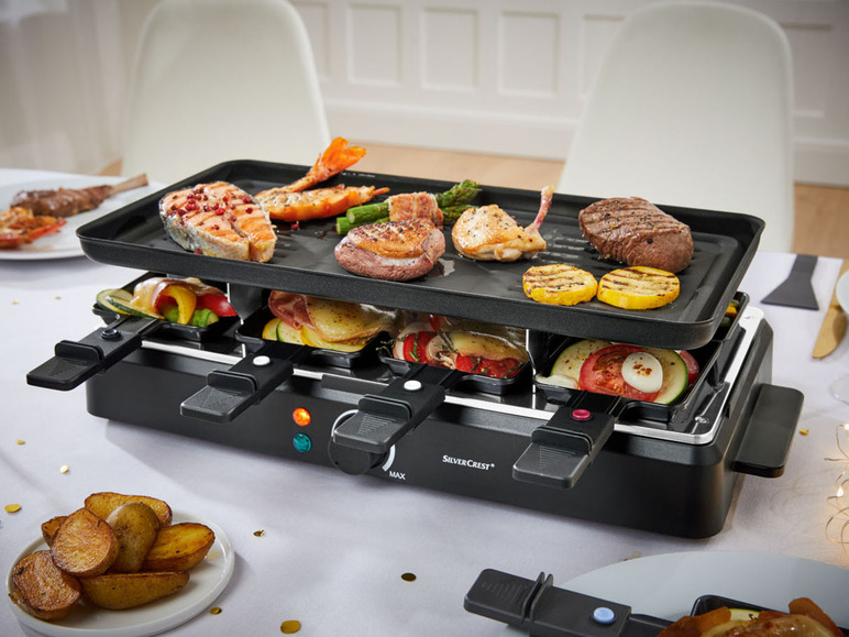 Aller en mode plein écran SILVERCREST® KITCHEN TOOLS Raclette-gril, max. 1 300 W - Photo 3