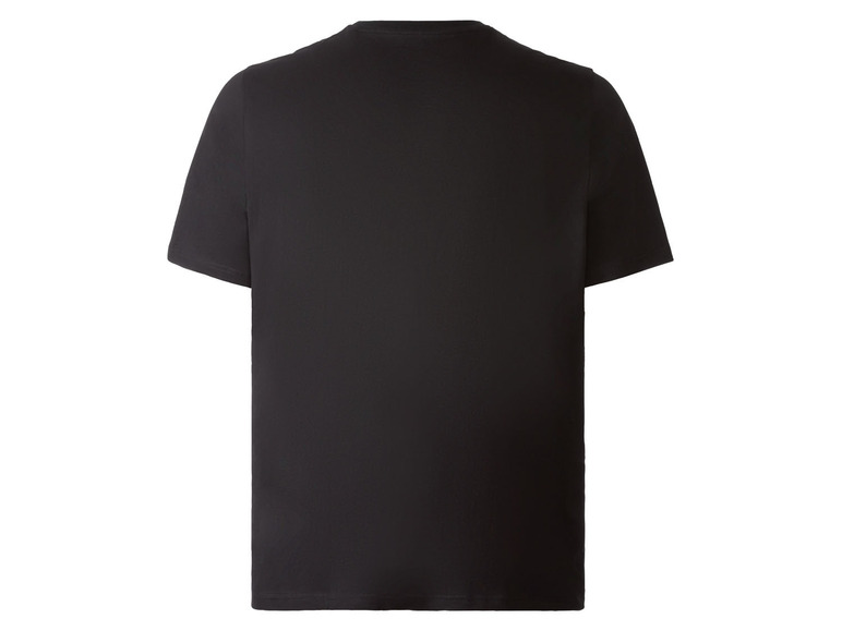 Aller en mode plein écran LIVERGY Set de 2 T-shirts en coton avec col rond - Photo 4
