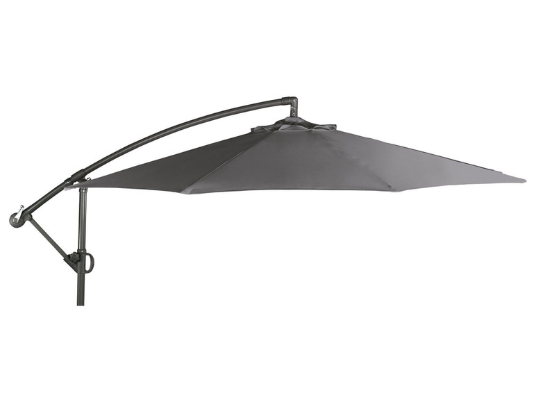 Ga naar volledige schermweergave: florabest Zwevende parasol Ø 300 cm, handzwengel - afbeelding 6