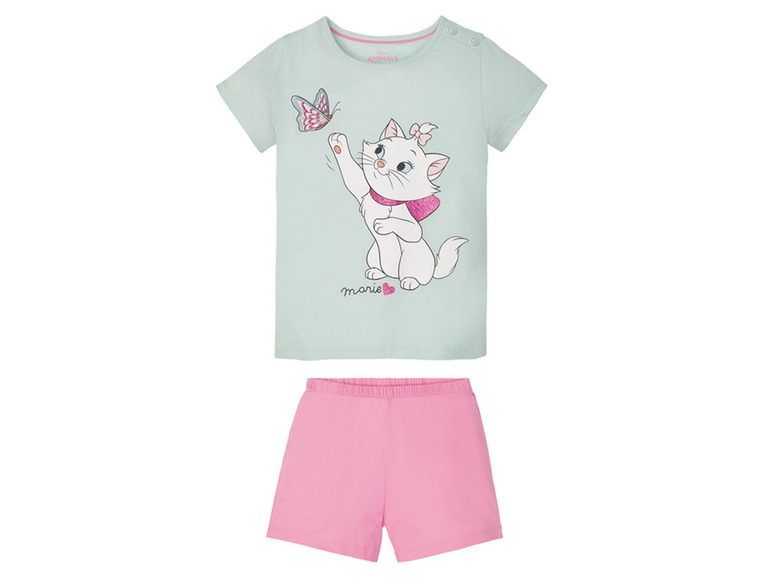 Ga naar volledige schermweergave: Katoenen zomerpyjama met korte mouwen en elastische short - afbeelding 28