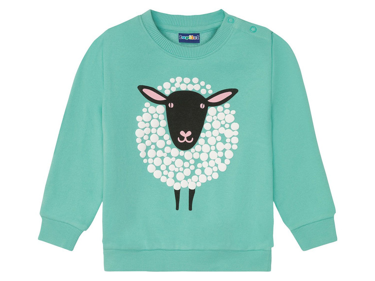 Ga naar volledige schermweergave: lupilu® Sweater met dierenprint van een katoenmix - afbeelding 20