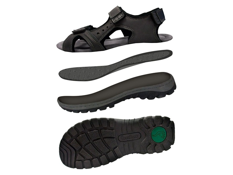 Ga naar volledige schermweergave: footflexx Comfortsandalen voor heren - afbeelding 3