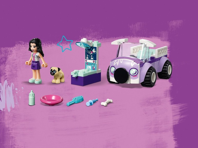 Ga naar volledige schermweergave: LEGO® Friends Emma's mobiele dierenkliniek (41360) - afbeelding 6