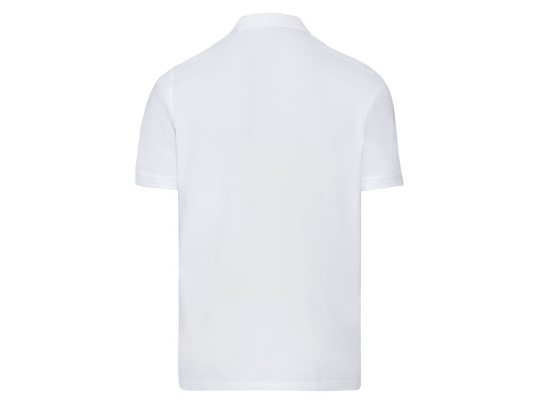 Ga naar volledige schermweergave: LIVERGY® Regular fit biokatoenen polo met zijsplitten - afbeelding 15