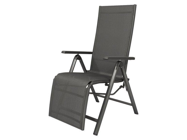 Aller en mode plein écran florabest Chaise relax en aluminium, pliable - Photo 1