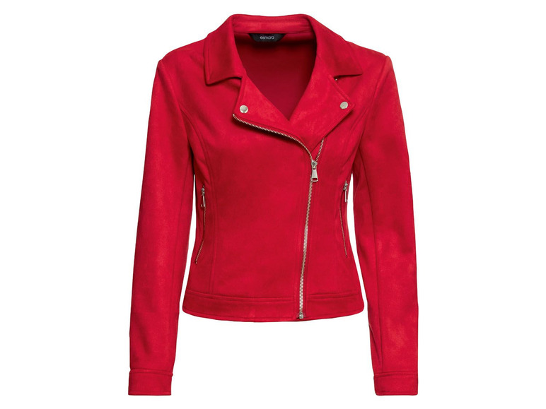 Ga naar volledige schermweergave: esmara® Bikerjasje voor dames, polyester en elastaan - afbeelding 2