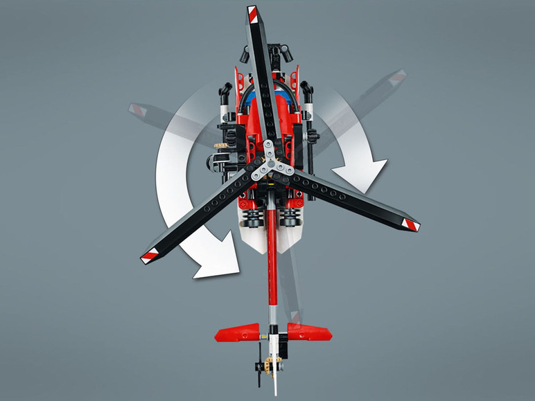 Ga naar volledige schermweergave: LEGO® Technic Reddingshelikopter (42092) - afbeelding 6