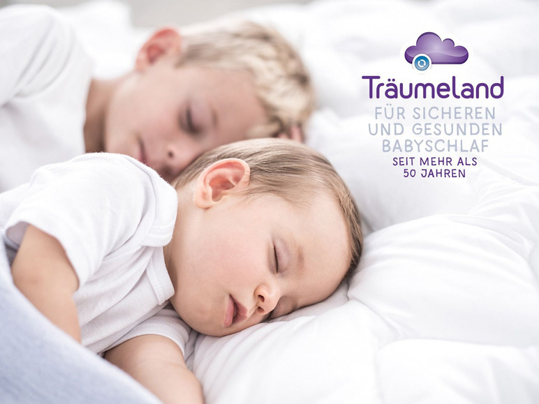 Aller en mode plein écran Träumeland Linge de lit "Lapin en peluche", pour enfant et bébé,100 x 135 cm, en pur coton - Photo 7