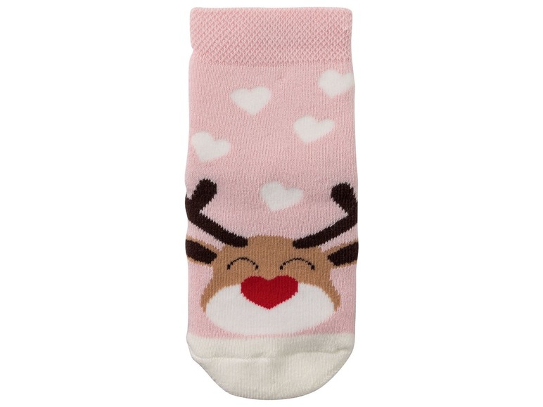 Ga naar volledige schermweergave: lupilu® 2 paar kerstsokken voor meisjes - afbeelding 13