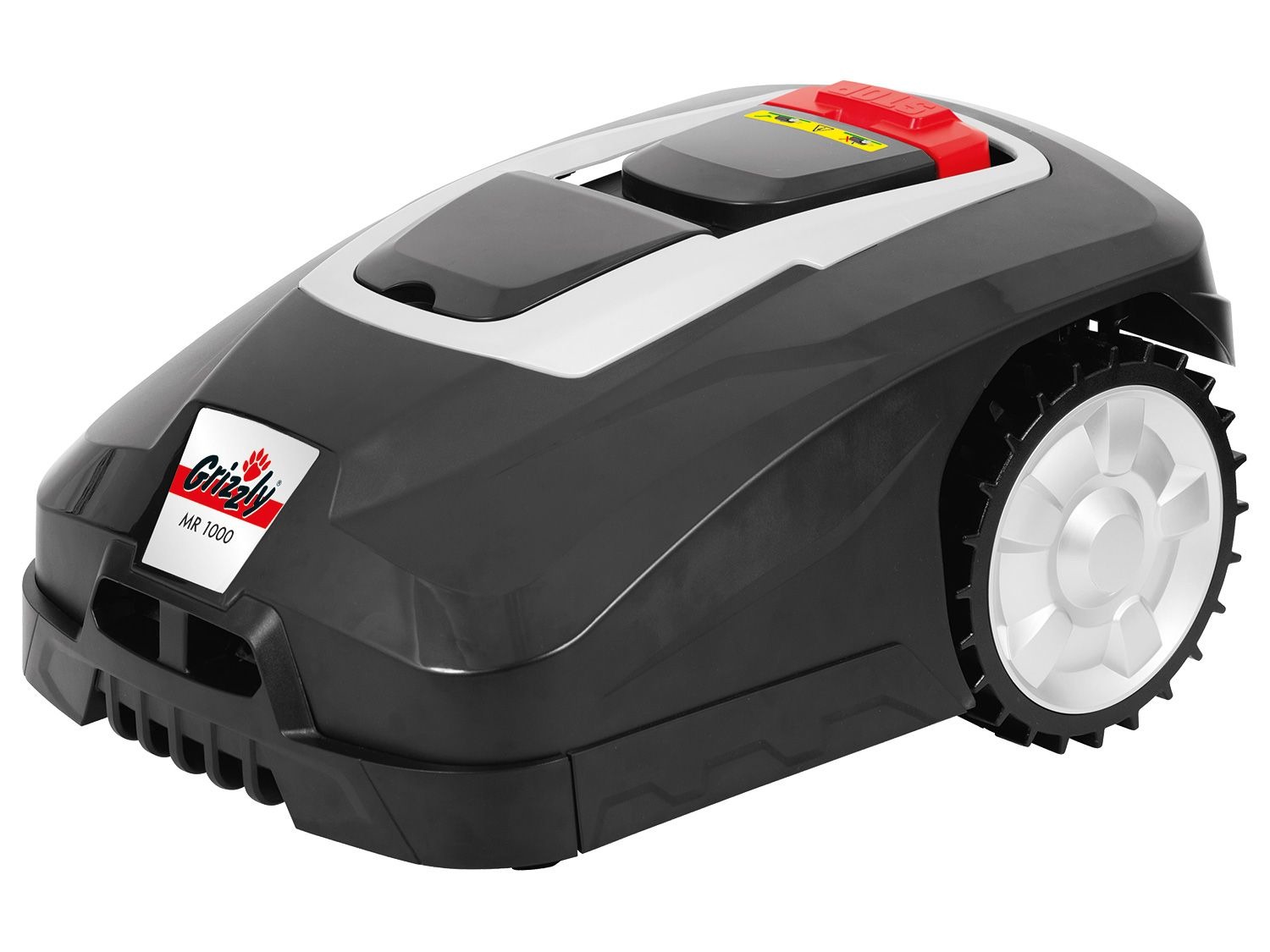 Ambtenaren Medicinaal heuvel Grizzly Robotmaaier »MR 1000«, met app | Lidl.be