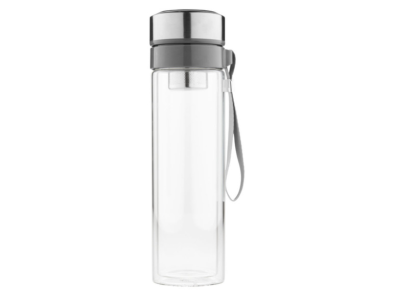 Ga naar volledige schermweergave: ERNESTO® Drinkfles met citruspers of met infuser - afbeelding 6