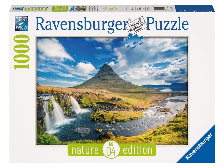 Ga naar volledige schermweergave: Ravensburger Legpuzzel - Waterval IJsland - afbeelding 1