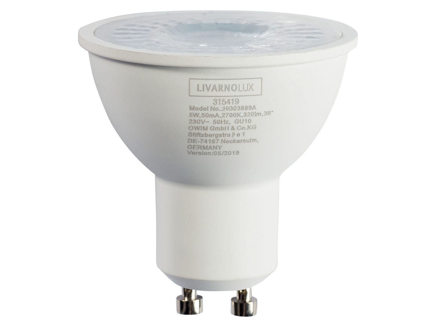 Gu10 cheap led lidl