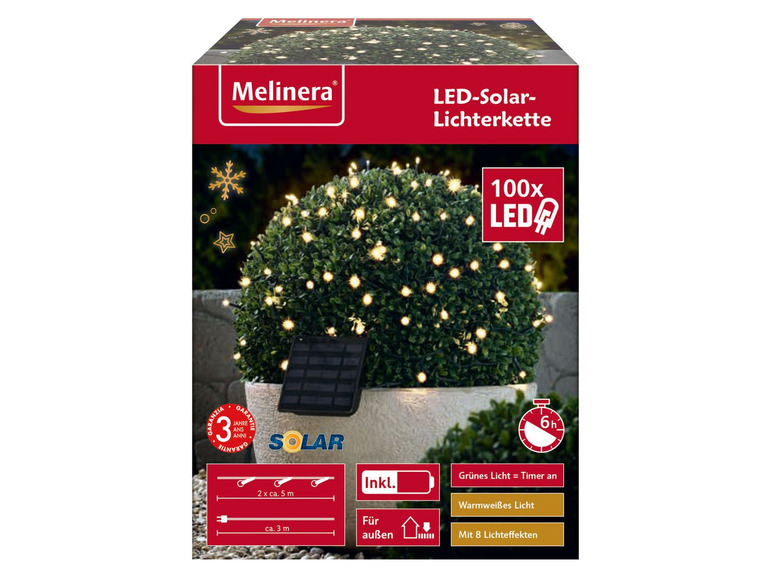 Aller en mode plein écran Melinera Guirlande lumineuse à LED, 5 m - Photo 10