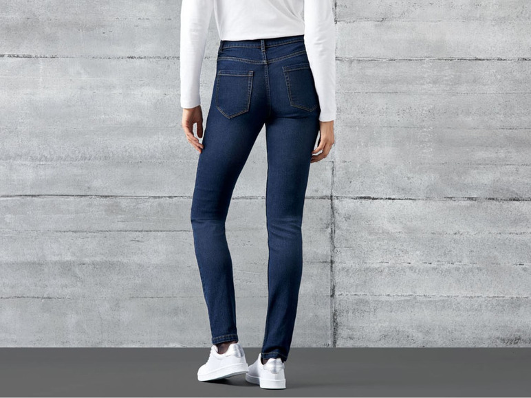 Aller en mode plein écran esmara® Jean skinny pour femmes, coton, polyester et élasthanne - Photo 3
