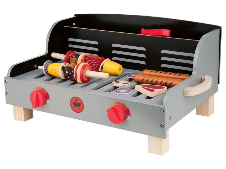 Ga naar volledige schermweergave: Playtive Houten barbecue voor kinderen - afbeelding 3