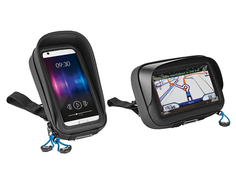 Aller en mode plein écran CRIVIT Sacoche de moto pour smartphone ou GPS - Photo 1