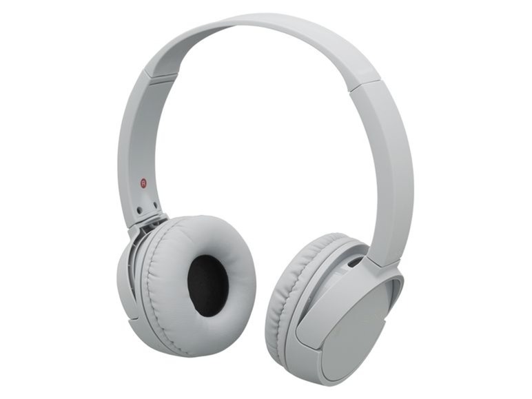 Ga naar volledige schermweergave: SONY Bluetooth koptelefoon MDR-ZX 220 BTB Grijs - afbeelding 1