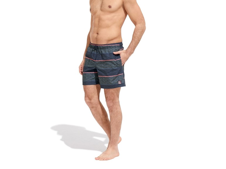 Ga naar volledige schermweergave: LIVERGY® Zwemshort voor heren, polyester, 76% gerecycleerd materiaal - afbeelding 3