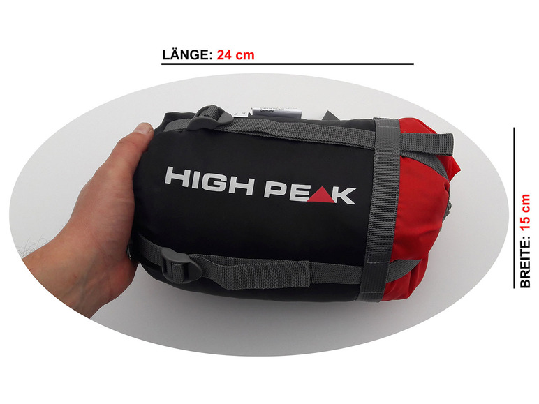 Aller en mode plein écran HIGH PEAK Sac de couchage »Colibri 700«, 1 personne - Photo 4