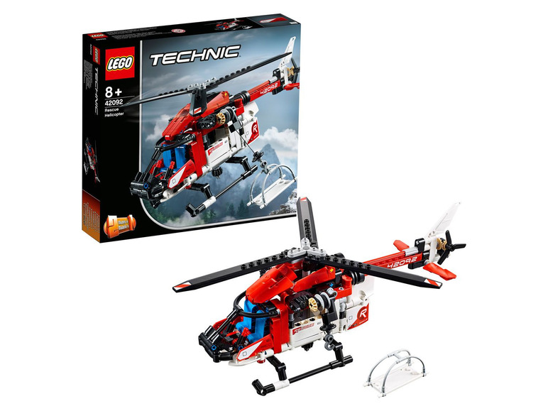 Ga naar volledige schermweergave: LEGO® Technic Reddingshelikopter (42092) - afbeelding 12