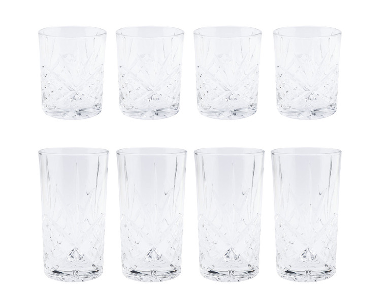 Ga naar volledige schermweergave: ERNESTO® Whisky- of longdrinkglazen, set van 4 - afbeelding 1