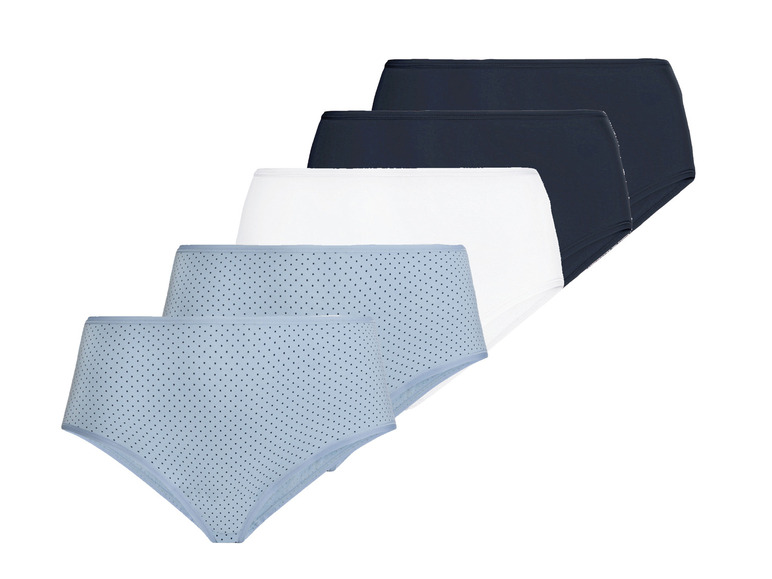 Ga naar volledige schermweergave: ESMARA® Set van 5 slips met hoge taille van een katoenmix - afbeelding 2