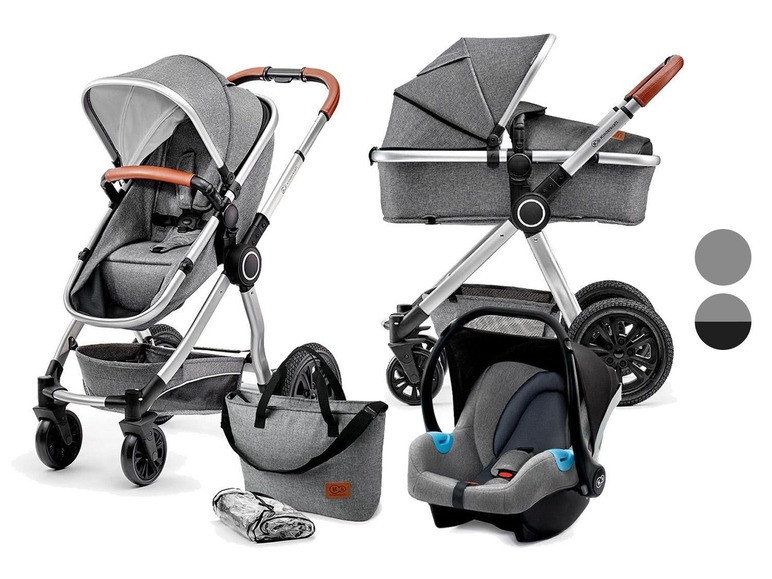 Aller en mode plein écran Kinderkraft Poussette VEO, 3 en 1 - Photo 1