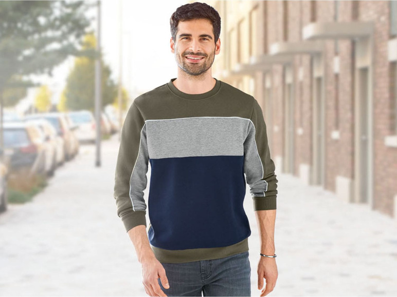 Ga naar volledige schermweergave: LIVERGY® Sweater voor heren, katoen en polyester - afbeelding 11