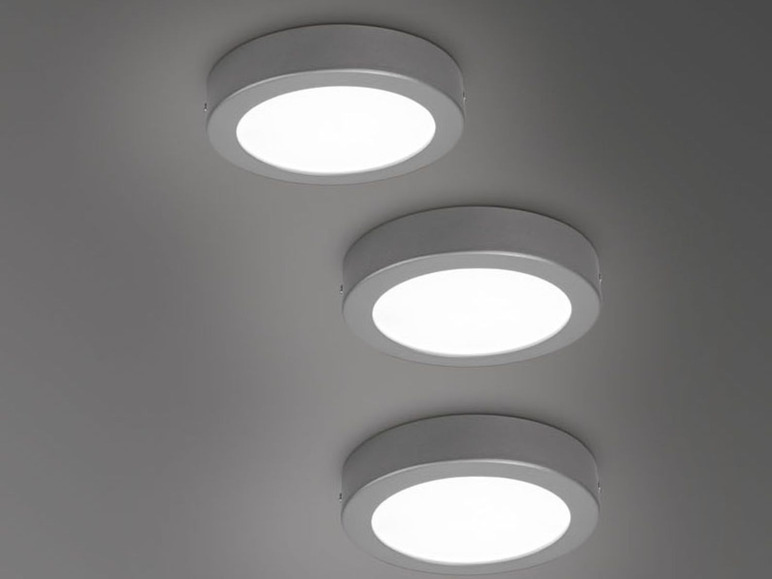 Ga naar volledige schermweergave: LIVARNO HOME Ledplafondlamp, set van 3 - afbeelding 7