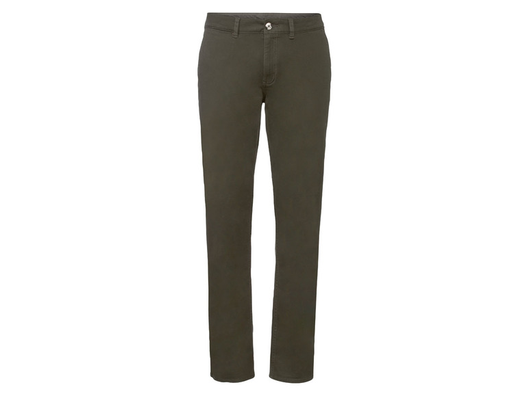 Aller en mode plein écran LIVERGY® Chino straight fit en un mélange de coton bio - Photo 14