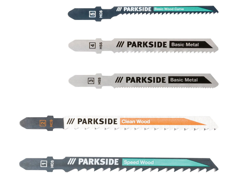 Ga naar volledige schermweergave: PARKSIDE® Recipro- of decoupeerzaagbladen, 2 of 5 stuks - afbeelding 4