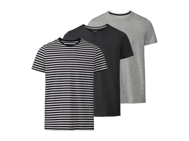 Aller en mode plein écran LIVERGY® Set de 3 T-shirts pour hommes - Photo 2