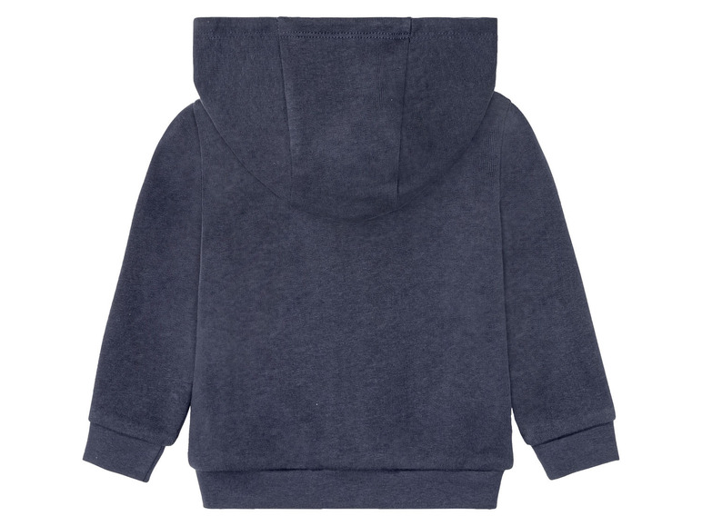 Aller en mode plein écran lupilu® Sweat zippé avec capuche en pur coton bio - Photo 7