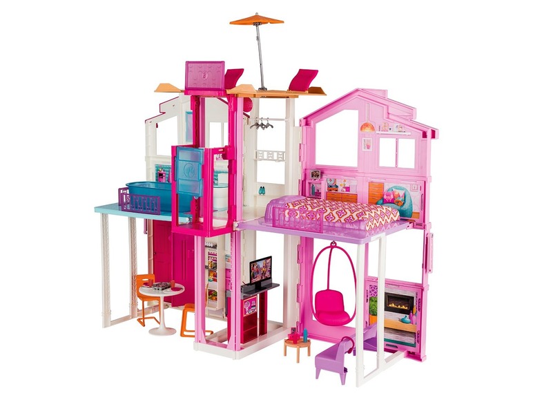 Ga naar volledige schermweergave: Barbie droomhuis - afbeelding 1