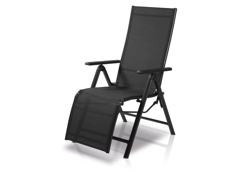 Aller en mode plein écran florabest Chaise relax en aluminium, pliable - Photo 7