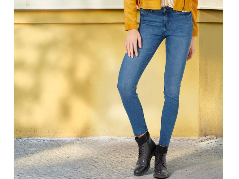 Ga naar volledige schermweergave: ESMARA® Skinny jeans voor dames, katoen, polyester en elastaan - afbeelding 3