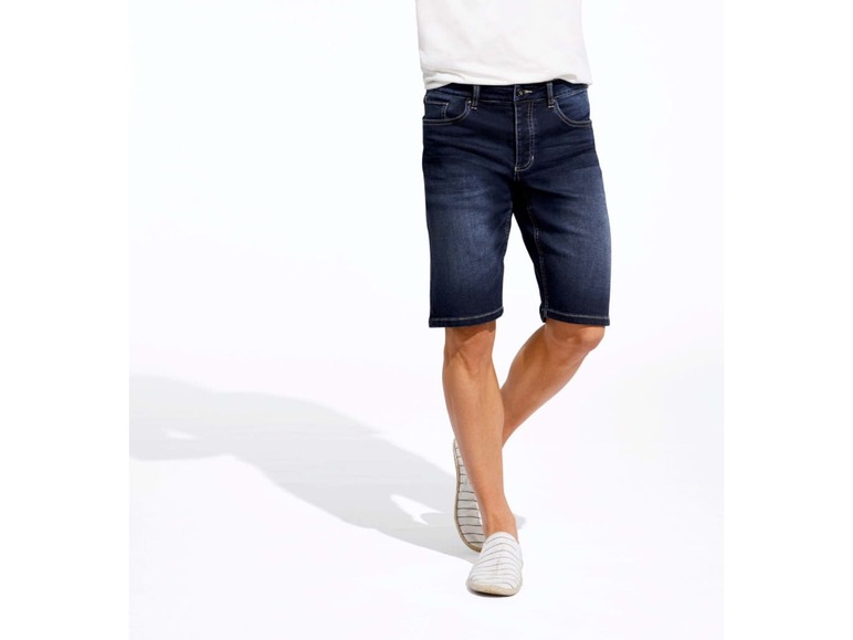 Aller en mode plein écran LIVERGY® Bermuda en jean molletonné pour hommes - Photo 5