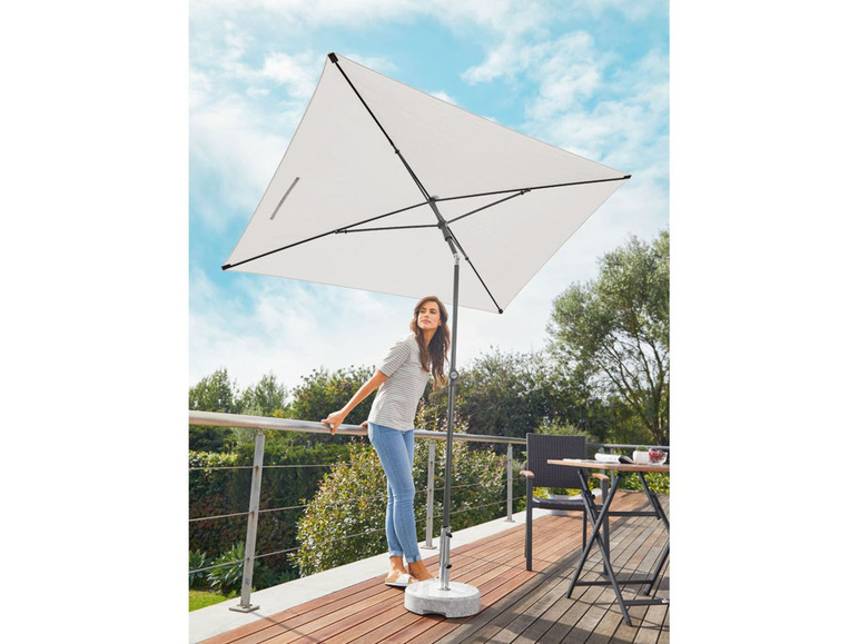 Aller en mode plein écran florabest Parasol, 210 x 140 cm - Photo 9