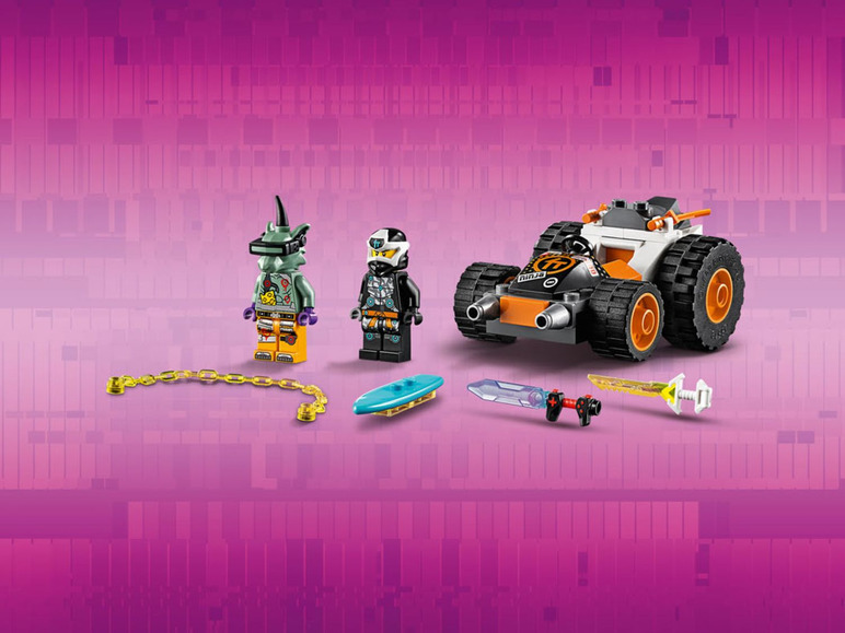 Ga naar volledige schermweergave: LEGO® NINJAGO Cole's speederwagen (71706) - afbeelding 6