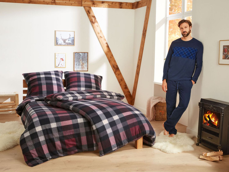 Aller en mode plein écran LIVERGY® Pyjama polaire pour hommes, S - XL - Photo 9