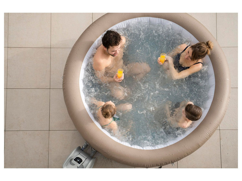 Ga naar volledige schermweergave: Bestway Opblaasbare whirlpool Lay-z-spa Palm Springs, voor 6 personen, Ø 196 x 71 cm - afbeelding 18