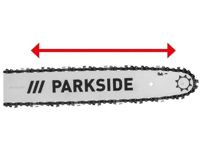 Ga naar volledige schermweergave: PARKSIDE® Elektrische kettingzaag »PKS 2200 A1«, 2200 W - afbeelding 7