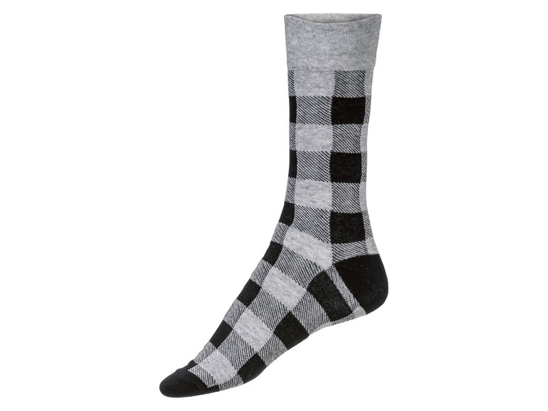 Aller en mode plein écran LIVERGY® Chaussettes pour hommes, set de 5 paires, coton, polyamide et élasthanne - Photo 12