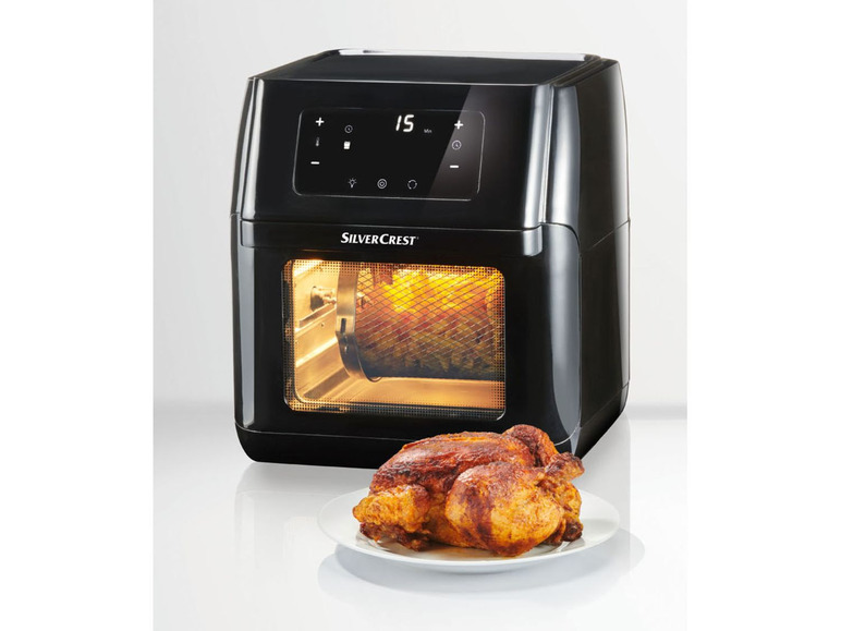 Aller en mode plein écran SILVERCREST® KITCHEN TOOLS Friteuse à air chaud 9 en 1, 1 800 W - Photo 8