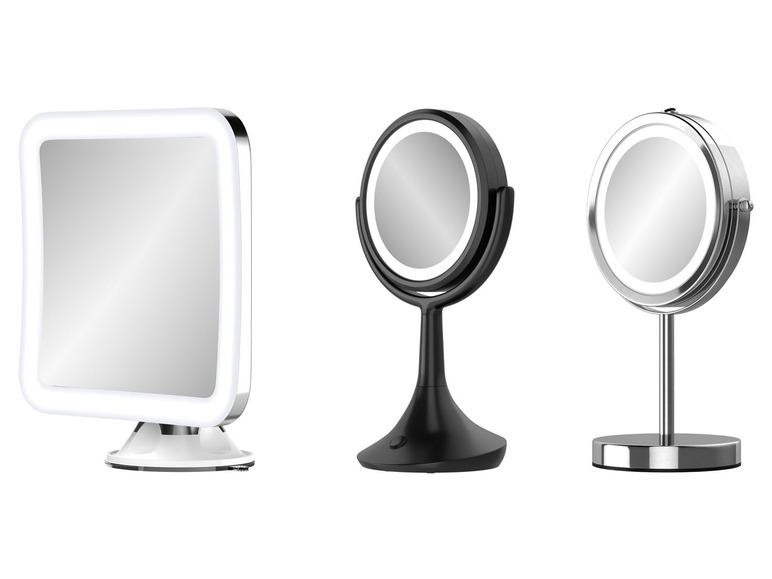 Aller en mode plein écran LIVARNO home Miroir grossissant à LED - Photo 1