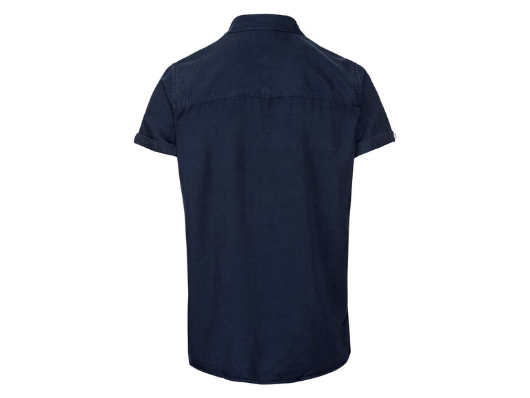 Aller en mode plein écran LIVERGY® Chemise pour hommes, manches courtes, pur lyocell - Photo 4