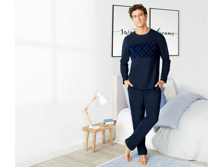 Aller en mode plein écran LIVERGY® Pyjama polaire pour hommes, S - XL - Photo 5