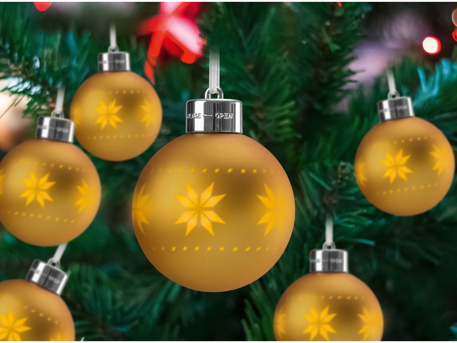Melinera Décoration de sapin de Noël à LED Lidl.be