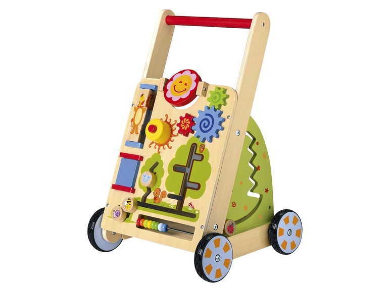 Aller en mode plein écran Playtive JUNIOR Cheval à bascule, chariot de marche ou petit vélo sans pédale en bois - Photo 12
